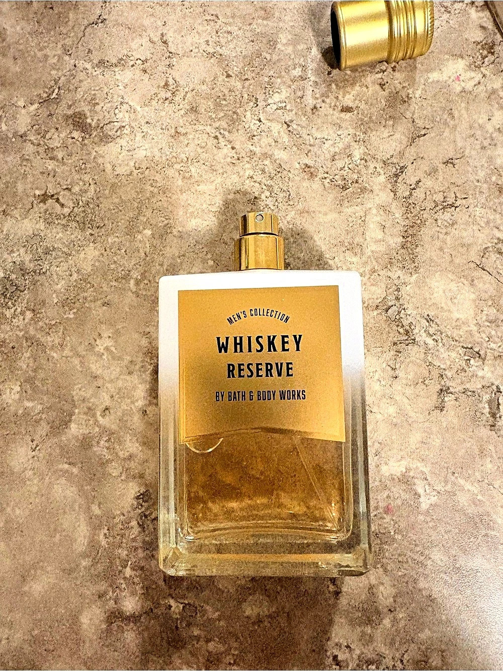 Evy Bath & Body Works Whiskey Reserve Body Oil Brown NWT